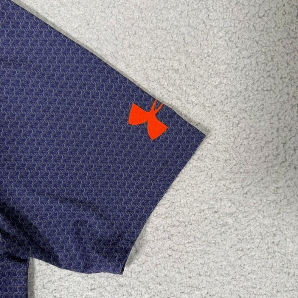 Under Armour Shirt Mens Large Blue Superman Compression Performance Stretch Gym - Picture 4 of 11